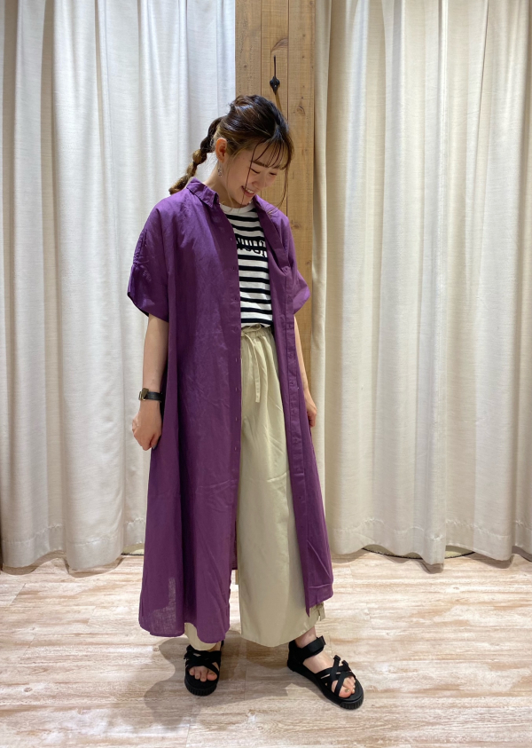 ロングシャツワンピース サマンサ モスモス ショップニュース トリエ京王調布 京王線調布駅よりすぐのショッピングセンター