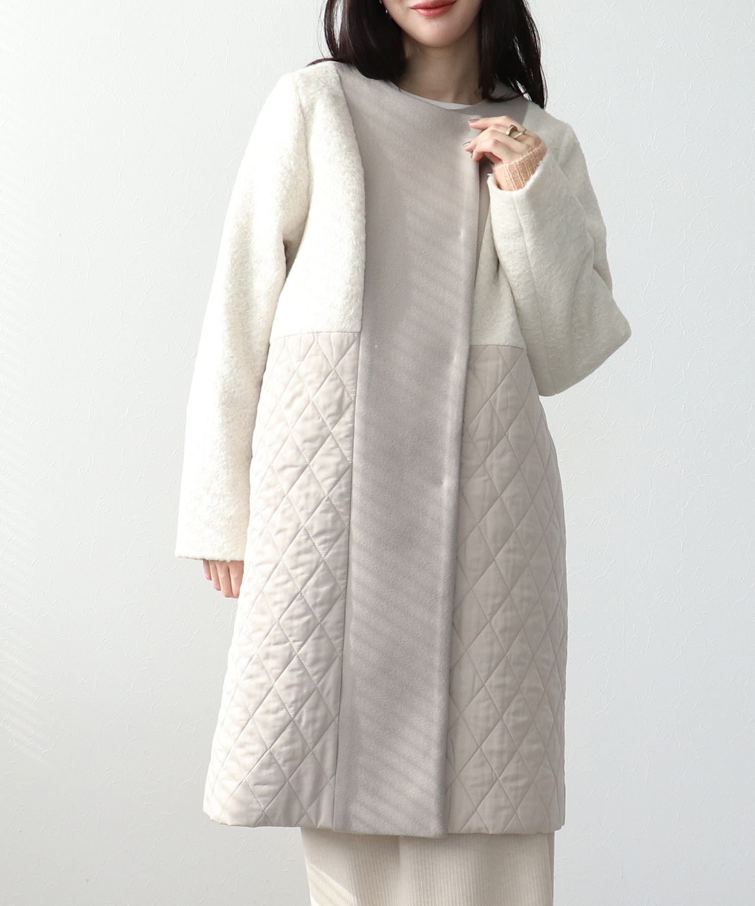 🧥中綿ドッキングブークレーコート🧥｜スリーフォータイム｜ショップニュース | 【トリエ京王調布】京王線調布駅よりすぐのショッピングセンター