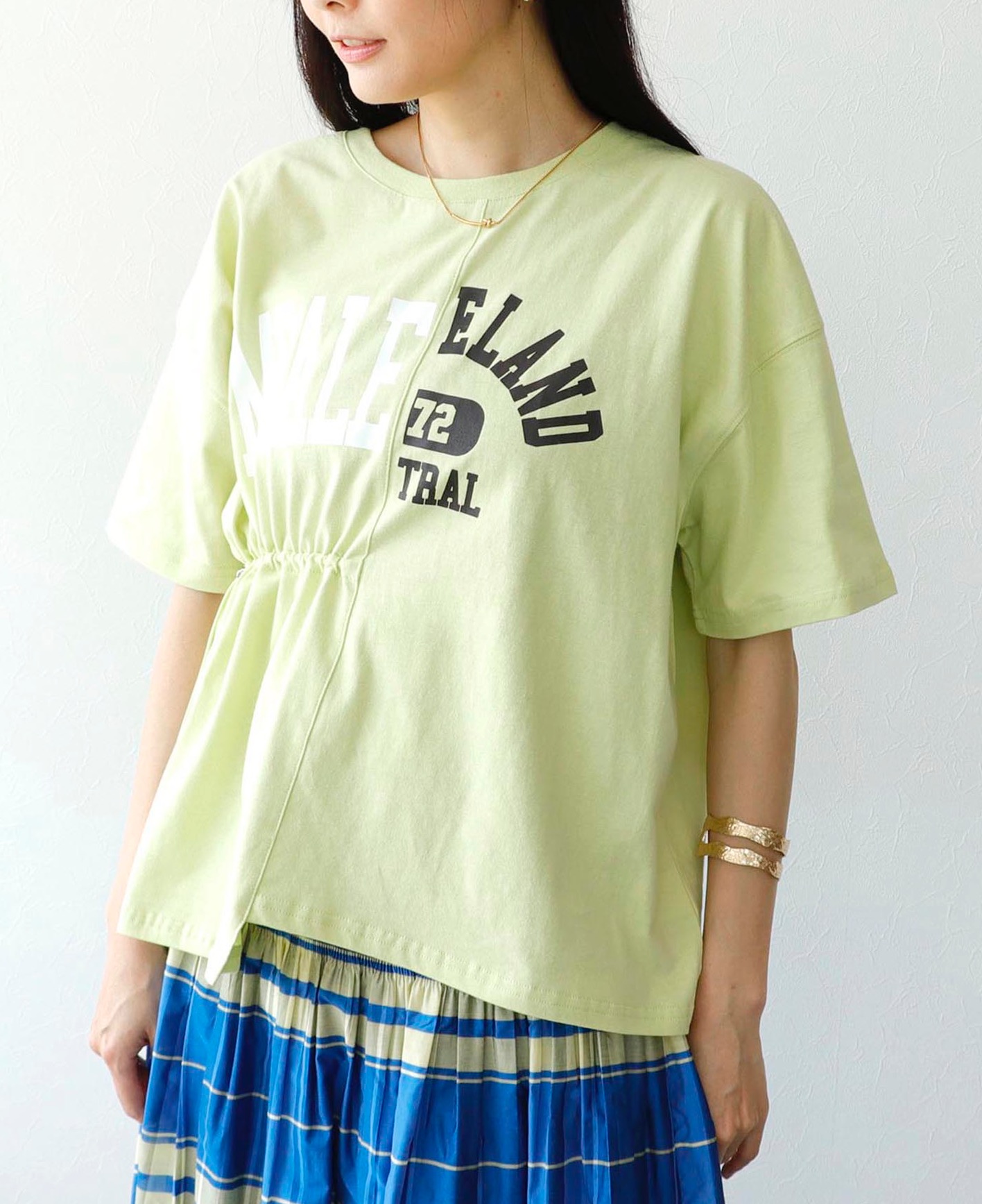 ❤️リメイク風クルーアシメTシャツ❤️｜スリーフォータイム