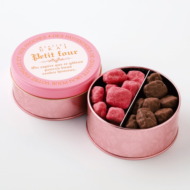 【公式ショップ】 期間限定】ショコラ 2,190円 アソルティ缶（イチゴ＆カカオ） 菓子